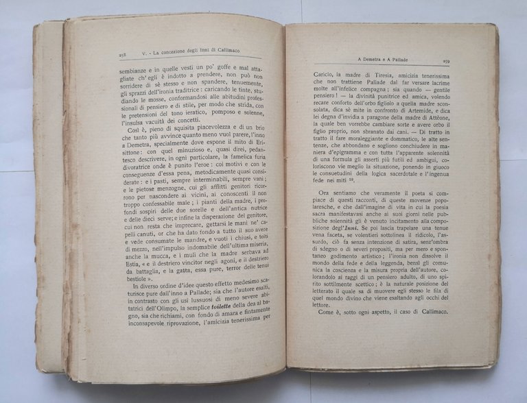 POETI ALESSANDRINI di Augusto Rostagni 1916 Fratelli Bocca Libro poesia