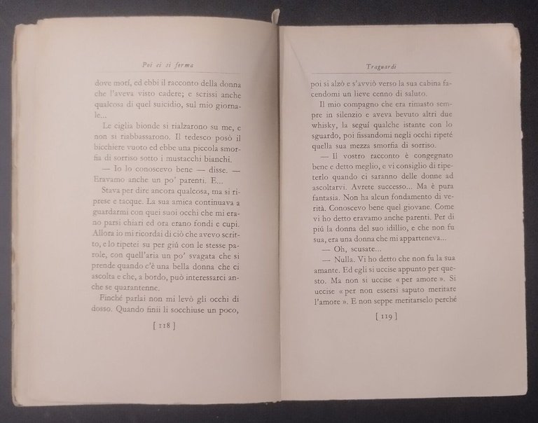 POI CI SI FERMA di Guelfo Civinini 1934 Mondadori Libro …