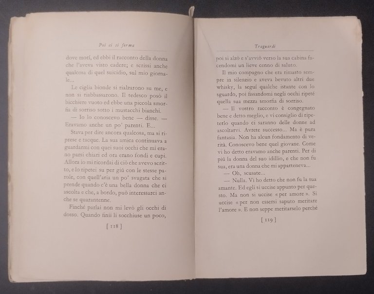 POI CI SI FERMA di Guelfo Civinini 1934 Mondadori Libro …