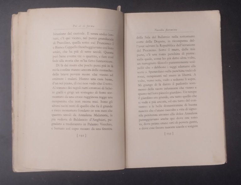POI CI SI FERMA di Guelfo Civinini 1934 Mondadori Libro …