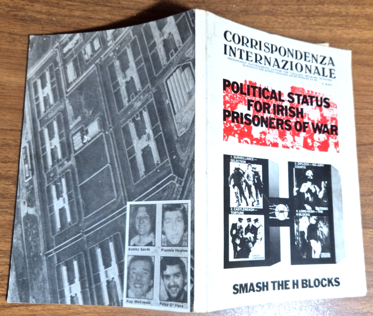 POLITICAL STATUS FOR IRISH PRISONERS OF WAR 1981 CORRISPONDENZA INTERNAZIONALE | Immagine Gallery 2