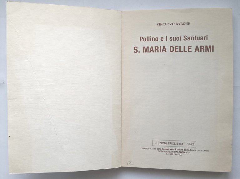 POLLINO E I SUOI SANTUARI SANTA MARIA DELLE ARMI di …