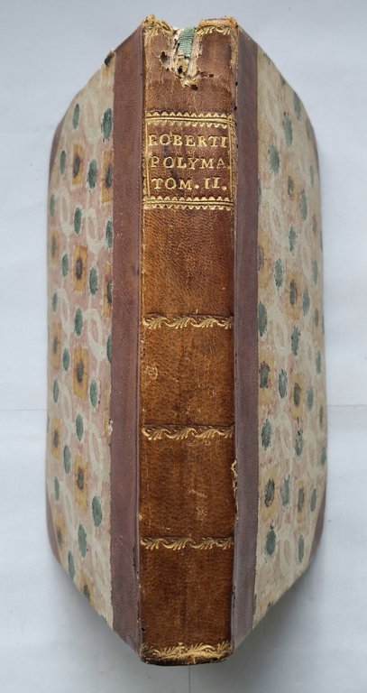 POLYMATHIA Tomo III di Francesco Roberti 1784 Archangeli Casaletti Libro …