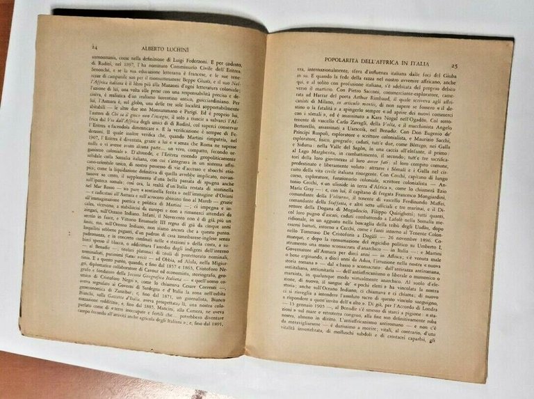 POPOLARITA' DELL'AFRICA IN ITALIA di Alberto Luchini 1942 Fascismo colonie …