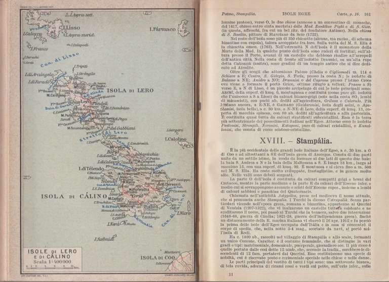POSSEDIMENTI E COLONIE Egee Tripolitania Cirenaica Guida D'italia Tci 1929 …
