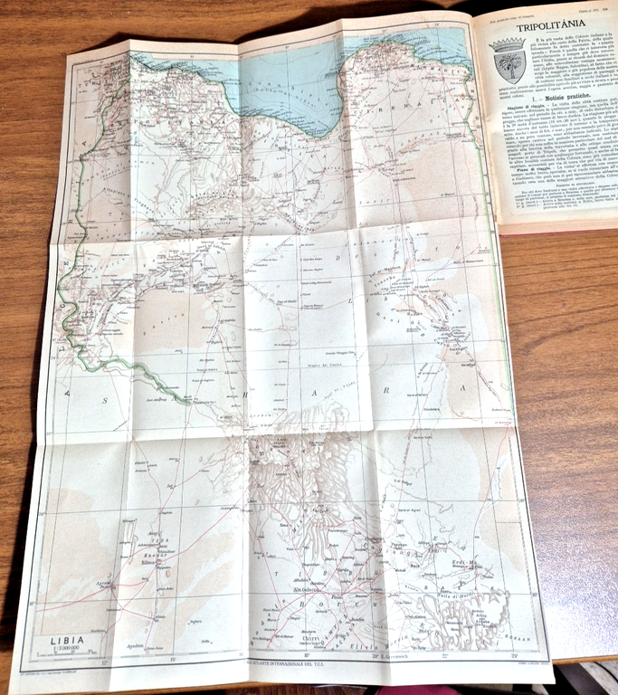 POSSEDIMENTI E COLONIE Egee Tripolitania Cirenaica Guida D'italia Tci 1929 …