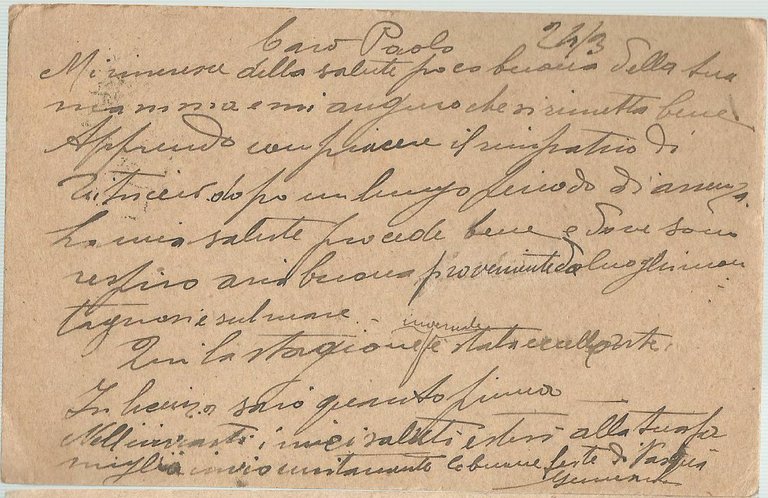 posta militare cartolina postale in franchigia Richter Albania Esercito Guerra