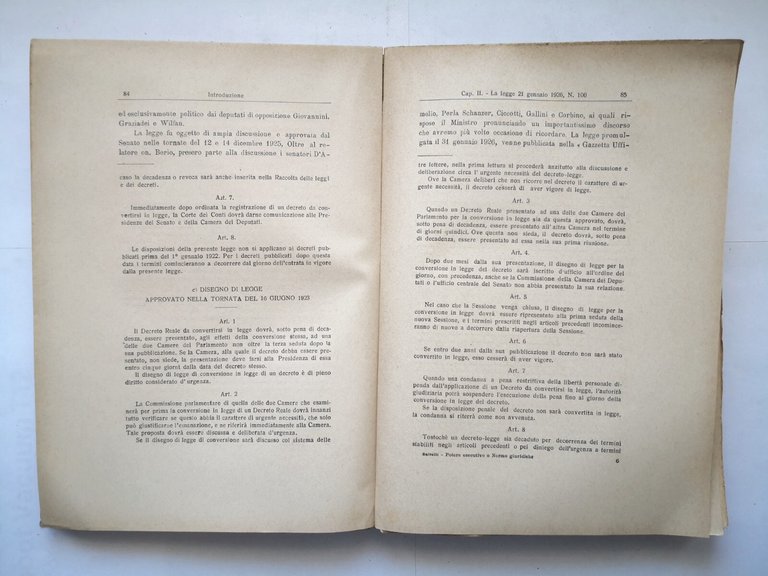 POTERE ESECUTIVO E NORME GIURIDICHE di Carlo Saltelli 1926 Libro …