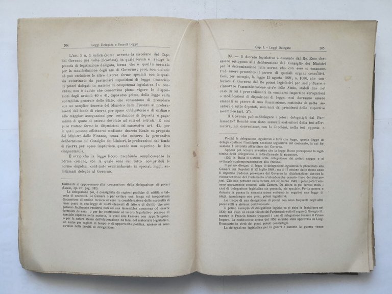 POTERE ESECUTIVO E NORME GIURIDICHE di Carlo Saltelli 1926 Libro …