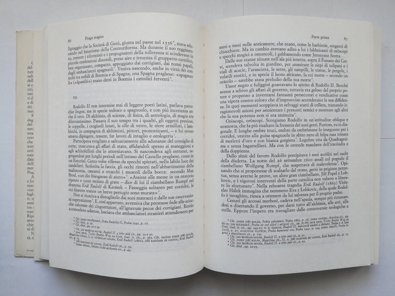 PRAGA MAGICA di Angelo Maria Ripellino 1995 Einaudi Libro