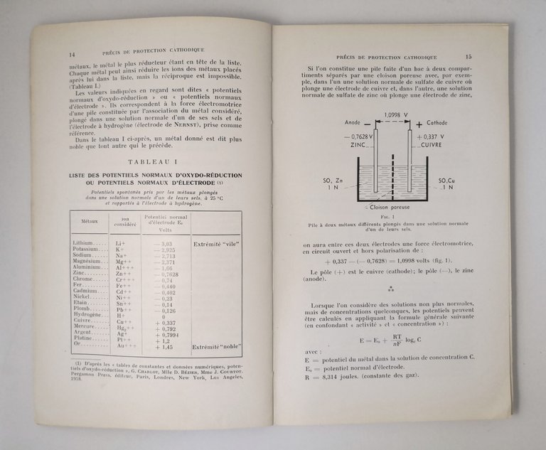 PRECIS DE PROTECTION CATHODIQUE APPLIQUEE AUX CANALISATIONS EN ACIER di …