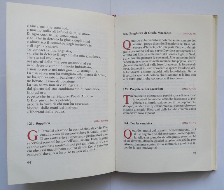 PREGHIERE DELLA BIBBIA a cura di Carlo Ghidelli 1995 San …