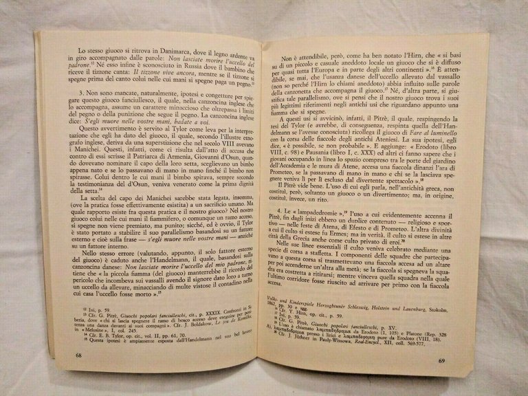 PREISTORIA E FOLKLORE di Giuseppe Cocchiara 1978 Sellerio libro antropologia
