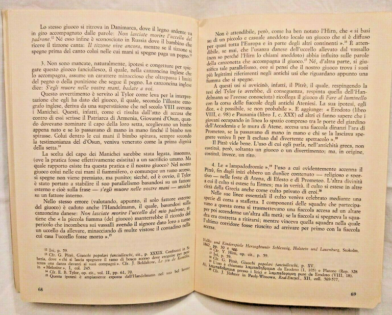 PREISTORIA E FOLKLORE di Giuseppe Cocchiara 1978 Sellerio libro antropologia