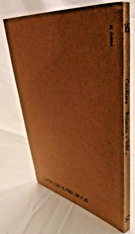 PREISTORIA E FOLKLORE di Giuseppe Cocchiara 1978 Sellerio libro antropologia