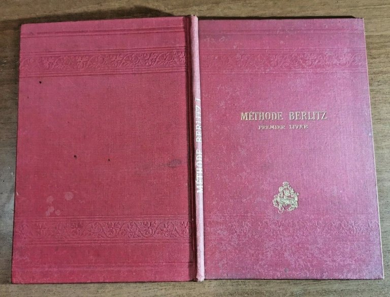PREMIER LIVRE POUR L'ENSEIGNEMENT DES LANGUES MODERNES di Berliz 1902 …
