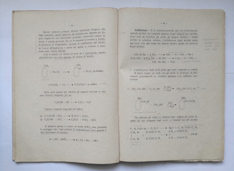 PREPARAZIONI FARMACEUTICHE E ORGANICHE di Margherita Minchilli 1946 LUCE Libro