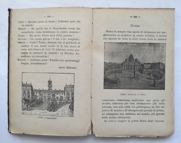PRIME LUCI di Ettore Gliozzi libro per 4 classe 1924 …
