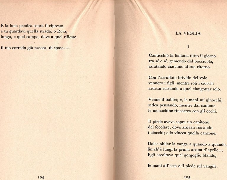 PRIMI POEMETTI di Giovanni Pascoli 1941 Mondadori Libro POESIE