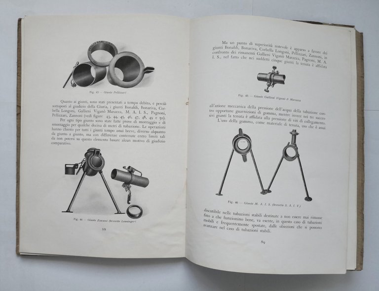 PRIMO CONCORSO NAZIONALE PER IMPIANTI E APPARECCHI D'IRRIGAZIONE 1929 Libro