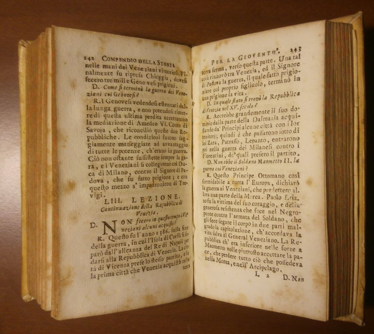 Principi della storia per educazione gioventù volume 6 di Langlet …