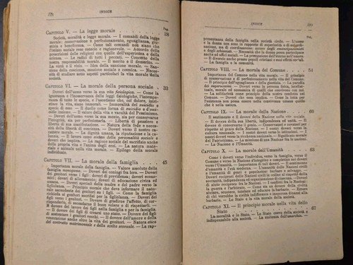 PRINCIPI DI MORALE SOCIALE Saverio De Dominicis 1909 Ditta Paravia …