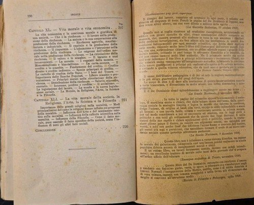 PRINCIPI DI MORALE SOCIALE Saverio De Dominicis 1909 Ditta Paravia …