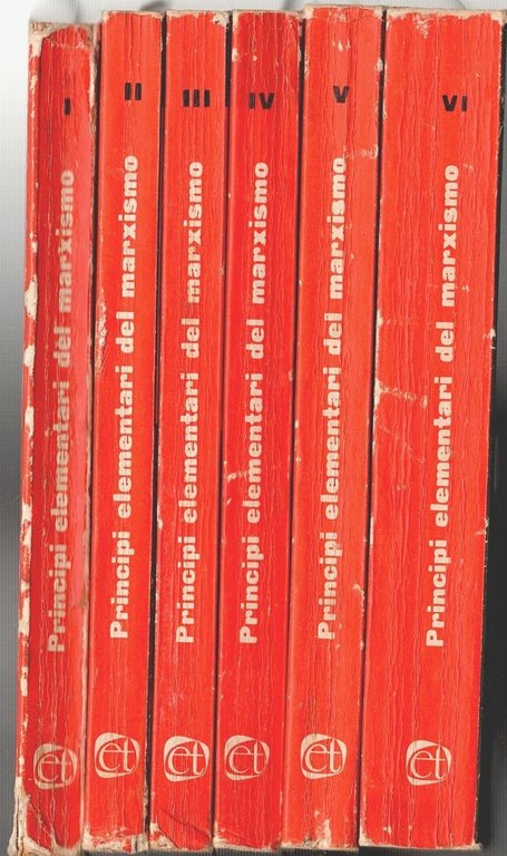 PRINCIPI ELEMENTARI DEL MARXISMO 6 volumi 1960 Editori Riuniti opera … | Immagine Gallery 5