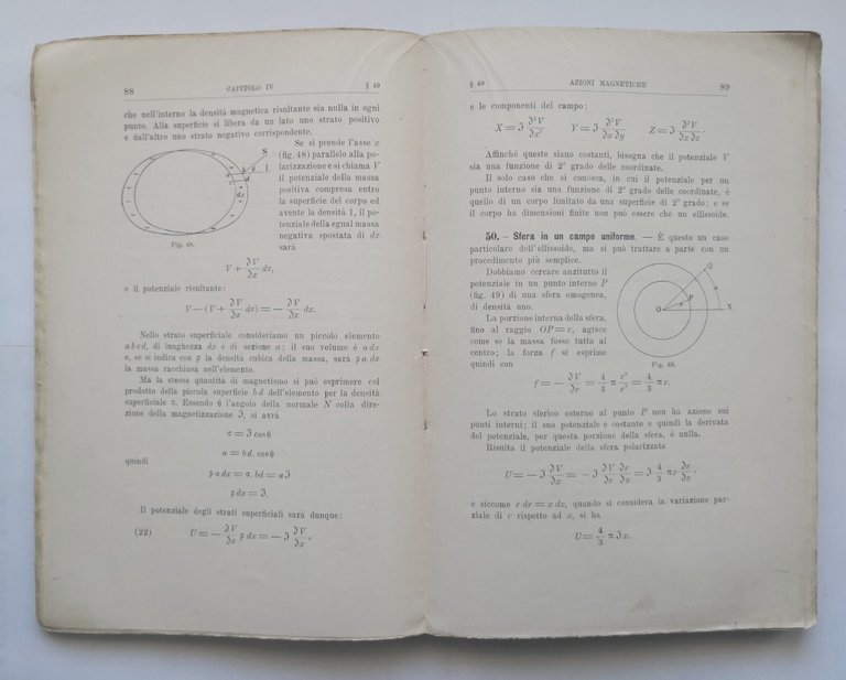 PRINCIPI SCIENTIFICI DELLA ELETTROTECNICA di Guido Grassi 1911 STEN Libro …