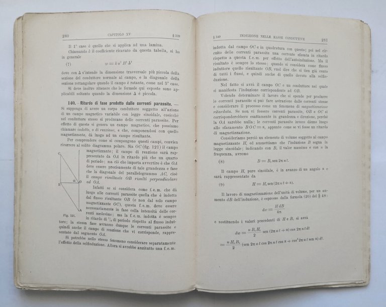 PRINCIPI SCIENTIFICI DELLA ELETTROTECNICA di Guido Grassi 1911 STEN Libro …