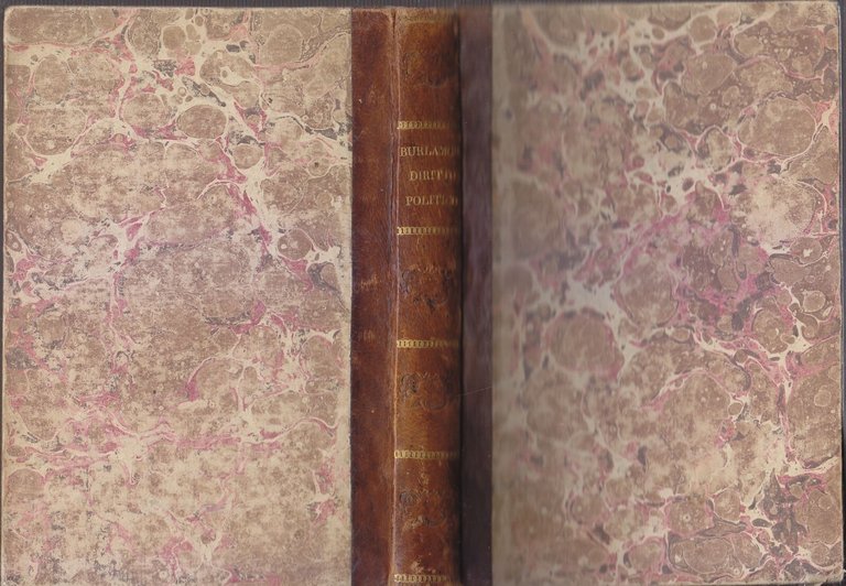PRINCIPII DEL DIRITTO NATURALE di G Burlamachi 1780 Giovanni Gatti …