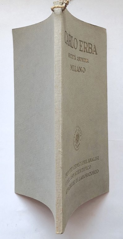 PRODOTTI CHIMICI PER ANALISI E PER USO SCIENTIFICO APPARECCHI DI …