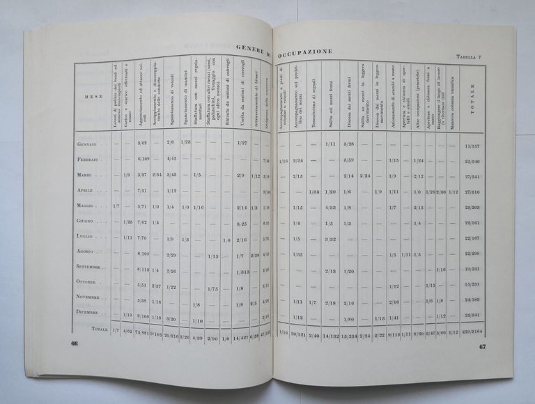 PROFILO PROFESSIONALE PRESUNTIVO DEL MANOVRATORE 1961 Ministero Trasporti Libro