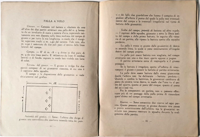 Programma Educazione Fisica Quaderno 3 Femminile Opera Nazionale Balilla Libro