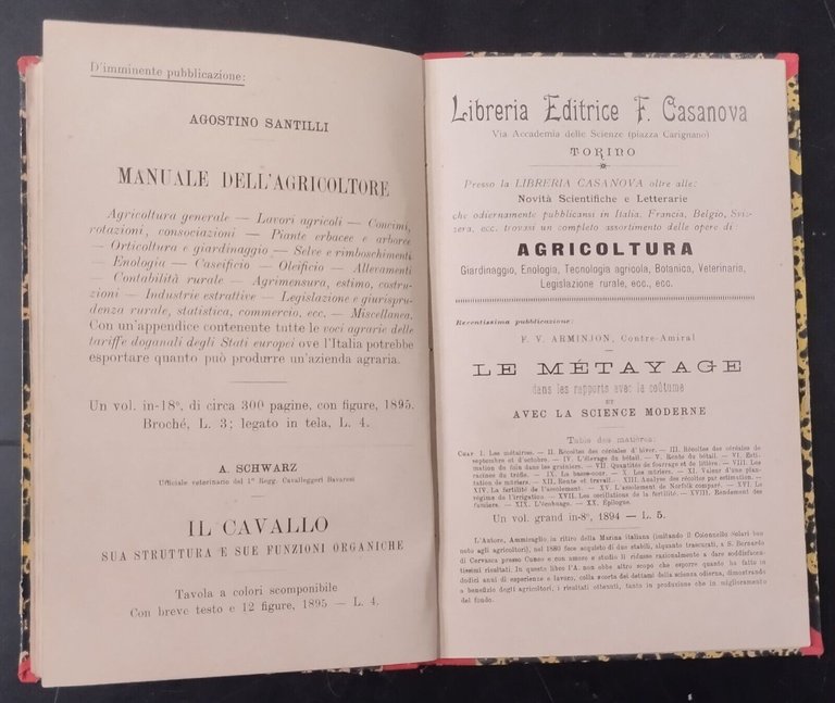 PROMEMORIA PER IL COLTIVATORE DI PIANTE DA FORAGGIO NELL'ALTA ITALIA …