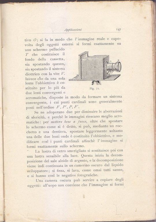 PROPRIETA' CARDINALI DEI SISTEMI DIOTTRICI di Oreste Murani 1915 Libro …