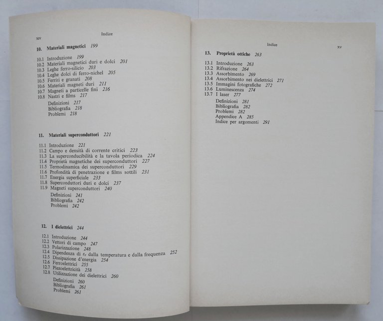 PROPRIETÀ ELETTRONICHE di Rose Shepard Wulff 1975 Ambrosiana Libro materiali