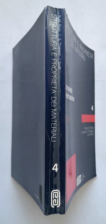 PROPRIETÀ ELETTRONICHE di Rose Shepard Wulff 1975 Ambrosiana Libro materiali