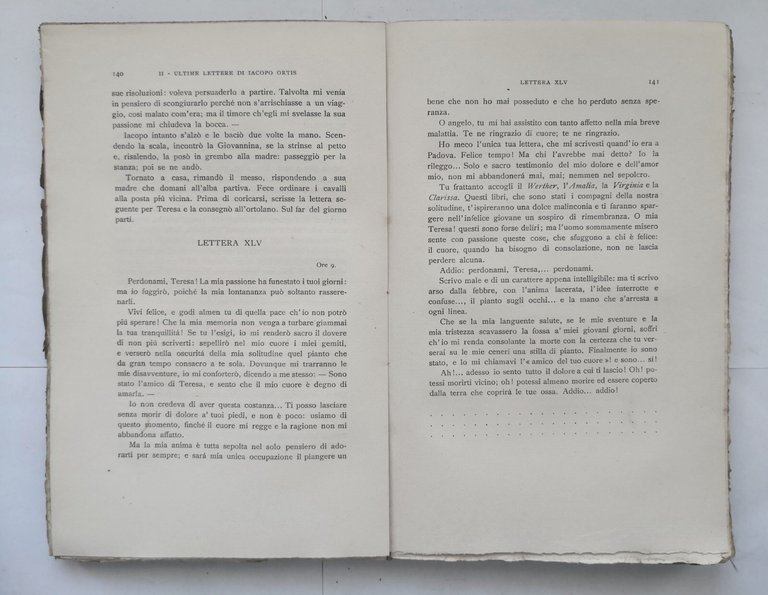 PROSE 3 volumi di Ugo Foscolo 1912 1920 Laterza libro …