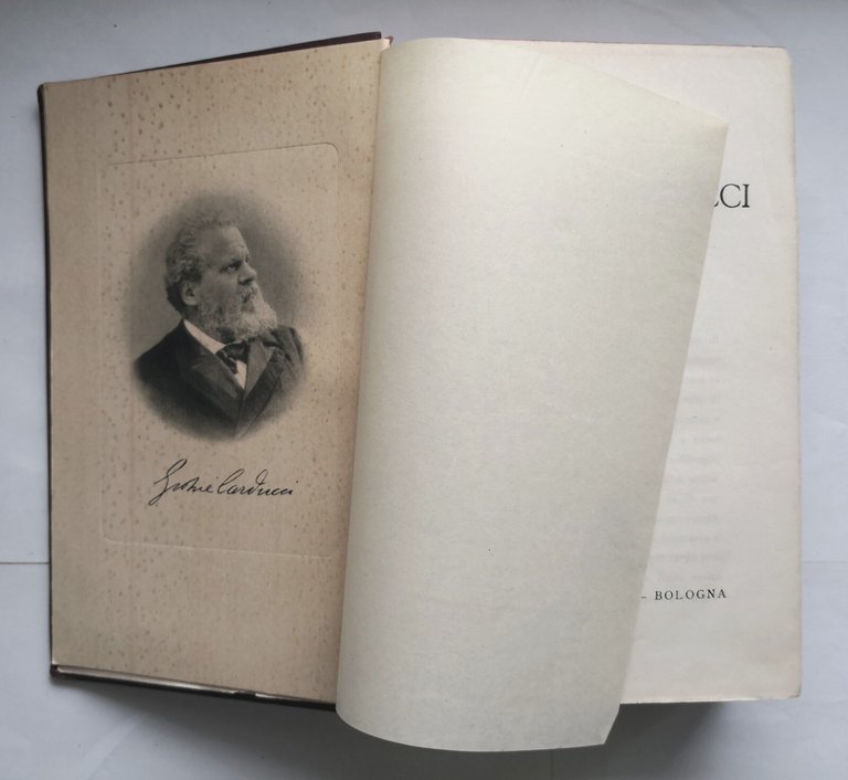 PROSE di Giosue Carducci MDCCCLIX MCMIII 1933 Nicola Zanichelli Libro …