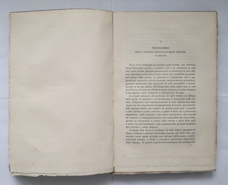 PROSE di Giuseppe Parini 2 volumi a cura di Egidio …