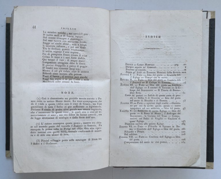 PROSE di Puoti 1843 e SAGGIO DI COMENTI A CLASSICI …