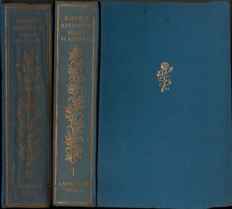 PROSE DI ROMANZI di Gabriele D'Annunzio 2 volumi 1955 Mondadori … | Immagine Gallery 2
