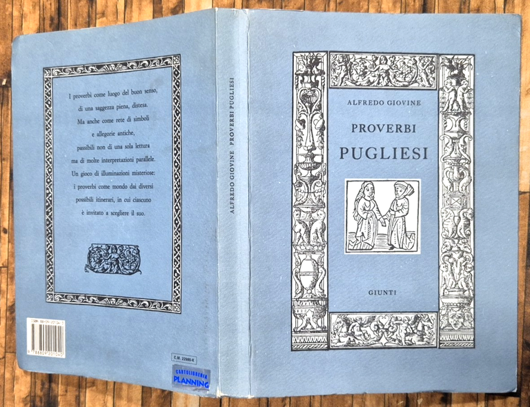PROVERBI PUGLIESI di Alfredo Giovine 1985 Giunti Editore Libro dialetto | Immagine Gallery 2