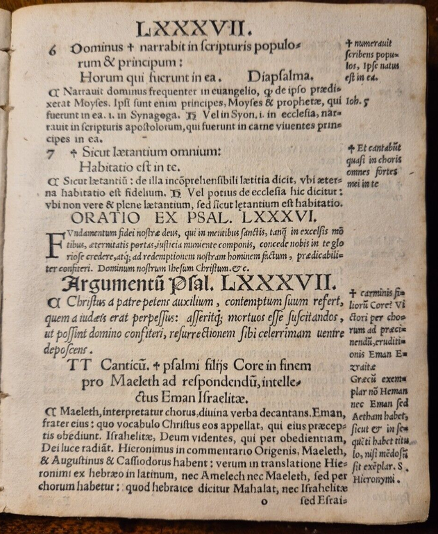 Psalterium Beati Brunonis 1533 Nicolaum Fabrum Lipsia libro antico malridotto
