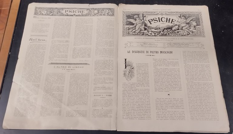PSICHE RIVISTA QUINDICINALE ILLUSTRATA D'ARTE E DI LETTERATURA 1 gennaio … | Immagine Gallery 3