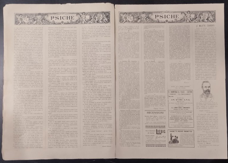 PSICHE RIVISTA QUINDICINALE ILLUSTRATA D'ARTE E DI LETTERATURA 1 gennaio …