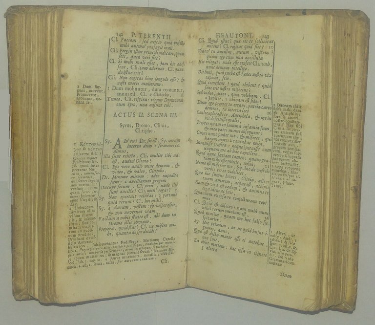 PUBLII TERENTII COMOEDIAE SEX cum notis Farnabii 1740 Pitteri Venezia …