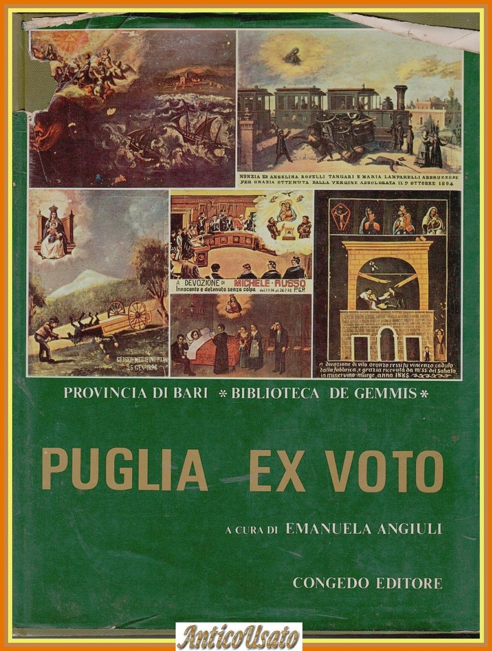 PUGLIA EX VOTO a cura di Emanuela Angiuli 1977 Congedo … | Immagine principale