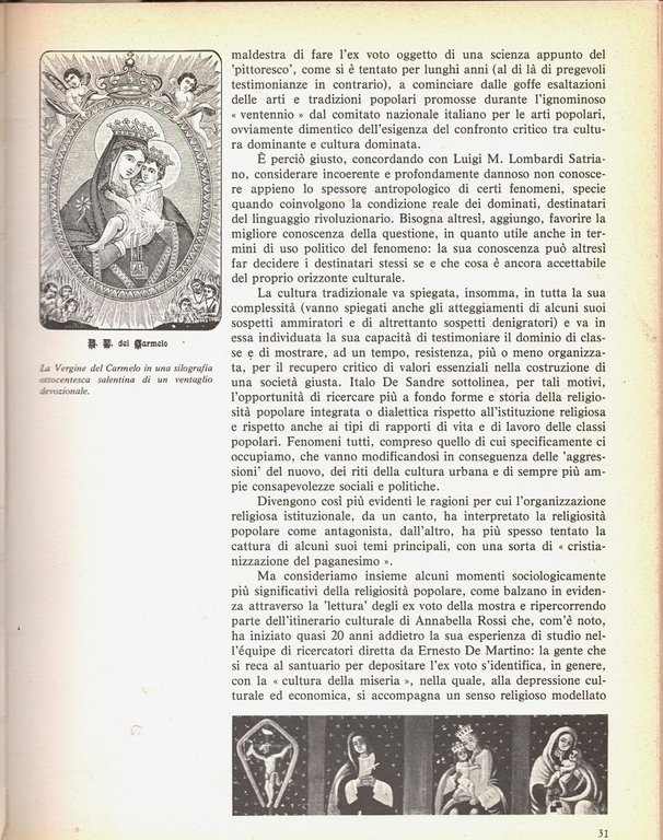 PUGLIA EX VOTO a cura di Emanuela Angiuli 1977 Congedo … | Immagine Gallery 2